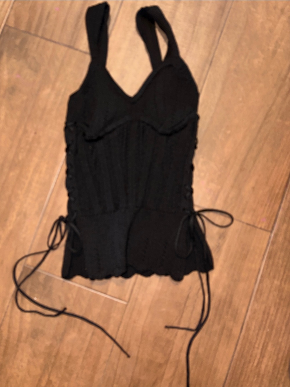 Black Zara sweater top